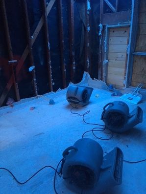 Water Heater Collapsed in Attic in Mineral Wells, TX (1)