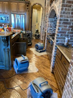 Burst Pipe in Grandbury, TX (2)