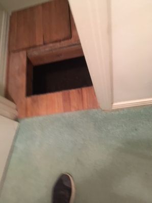 Flooded Crawl Space in Mineral Wells, TX (1)